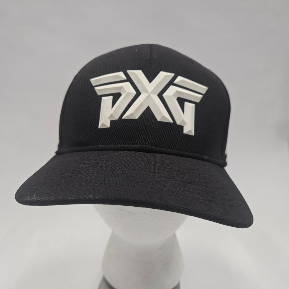 PXG‎ Parsons Xtreme Golf Snapback Hat Black Raised 3D Logo Adjustable Cap OSFM
